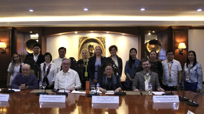 Wizyta pracowników WSP na Uniwersytecie Św. Tomasza w Manili, zawiązanie współpracy. fot. UST